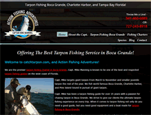 Tablet Screenshot of catchtarpon.com